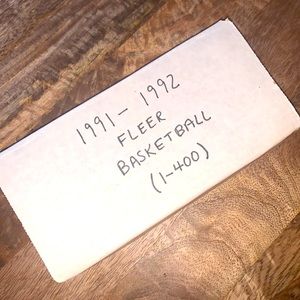 1991-1992 Fleer Basketball Set